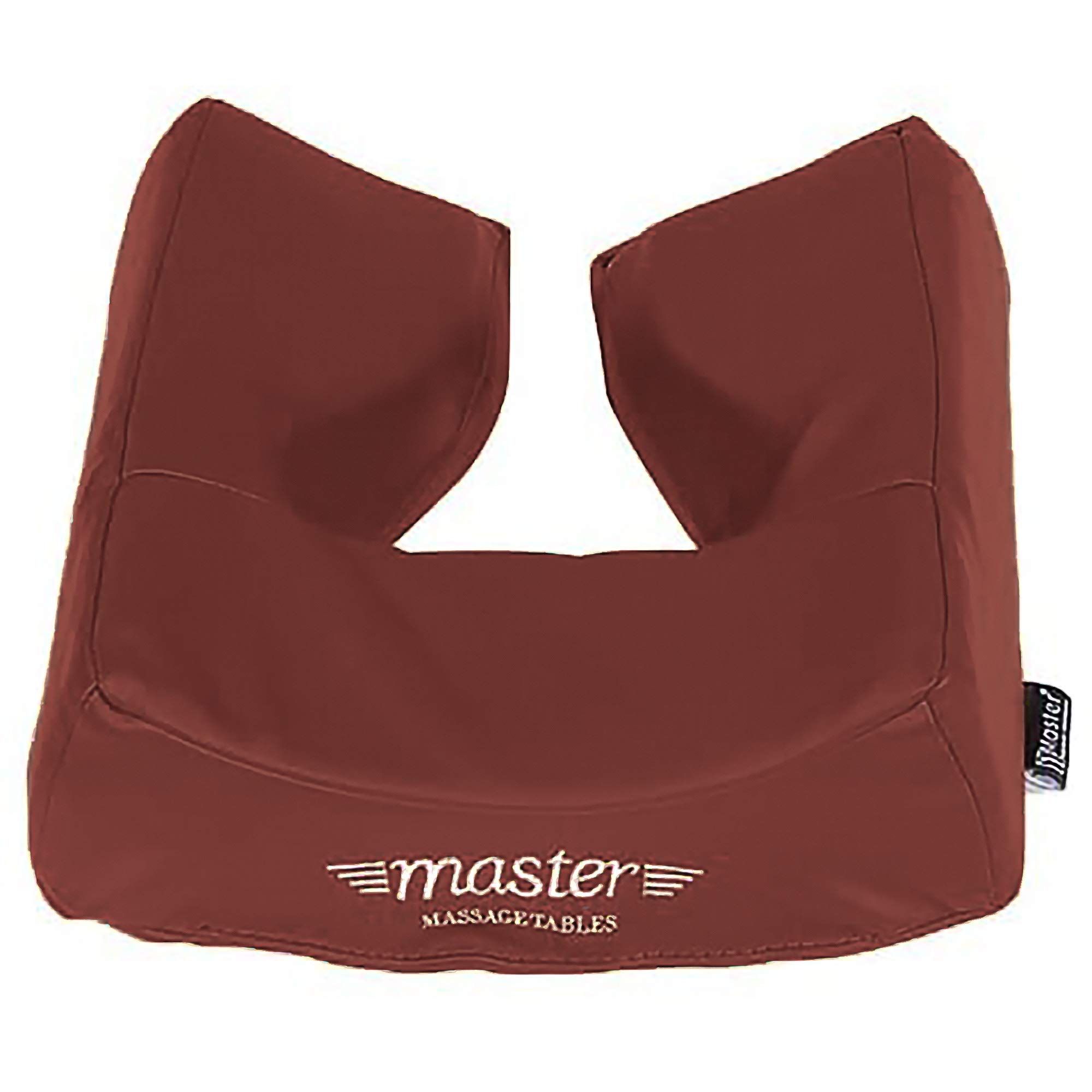 Ergonomic Dream Face Cushion Pillow - Memory Foam Headrest for Massage, Travel & Relaxation - Universal Head Cradle Support in Burgundy - Perfect for Spa, Salon, Home & Office Use