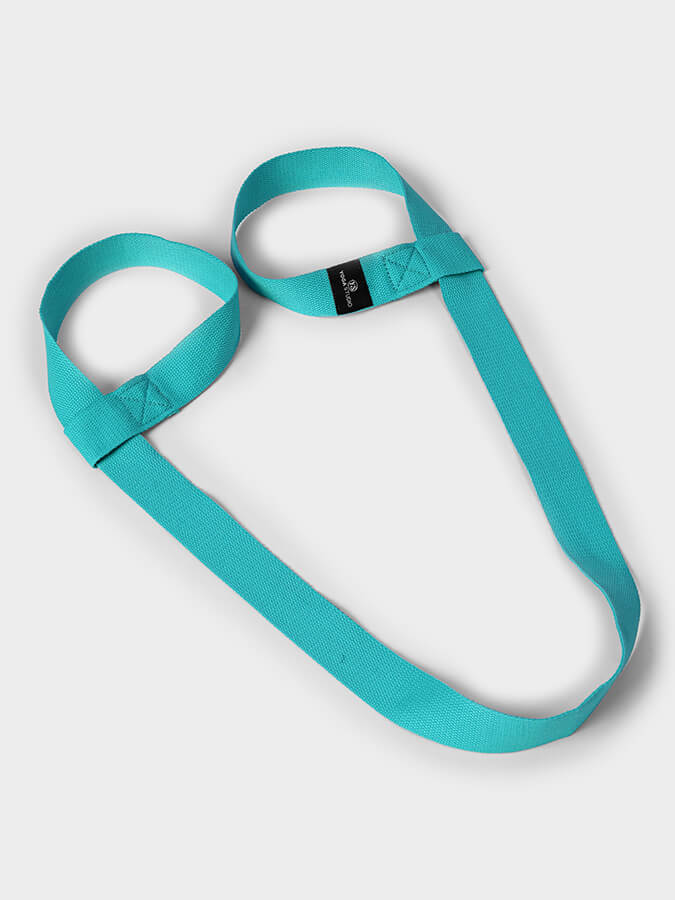 Organic Cotton Yoga Mat Strap Carrier for Yoga Studio - Premium Yoga Mat Holder with Adjustable Shoulder Strap - Perfect for Yoga Class, Gym, Travel & Outdoor Workouts