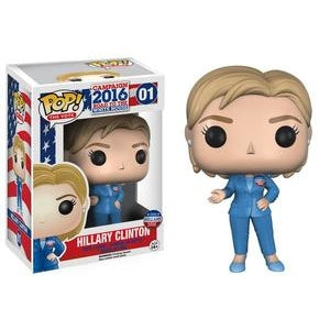 Hillary Clinton Pop! Vinyl Figure - 2016 Presidential Campaign Collectible - Perfect for Political Memorabilia Collections & Office Decor
