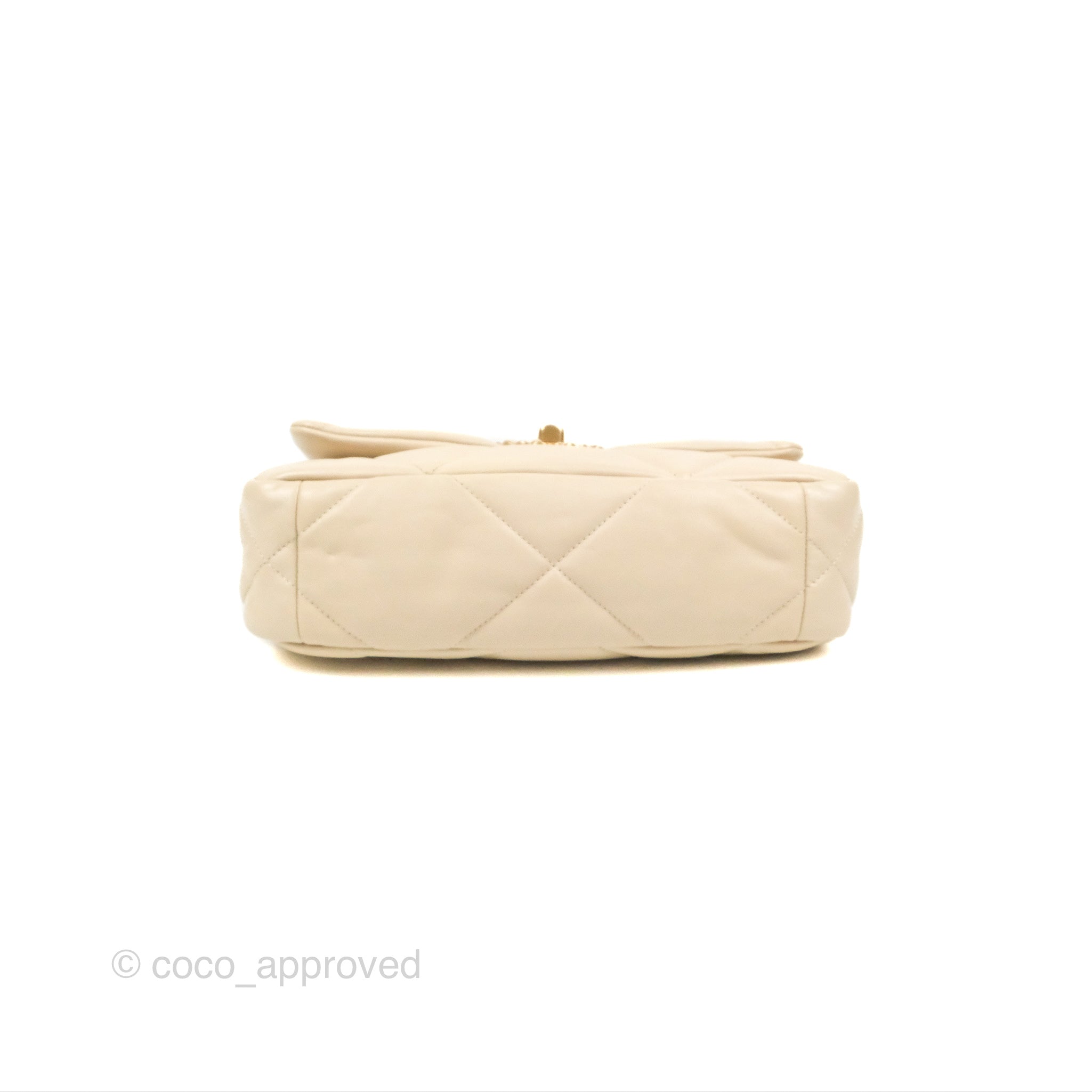 Chanel 19 Small Handbag in Ivory Beige with Mixed Hardware - Luxury Crossbody Bag for Women, Perfect for Everyday Use & Special Occasions
