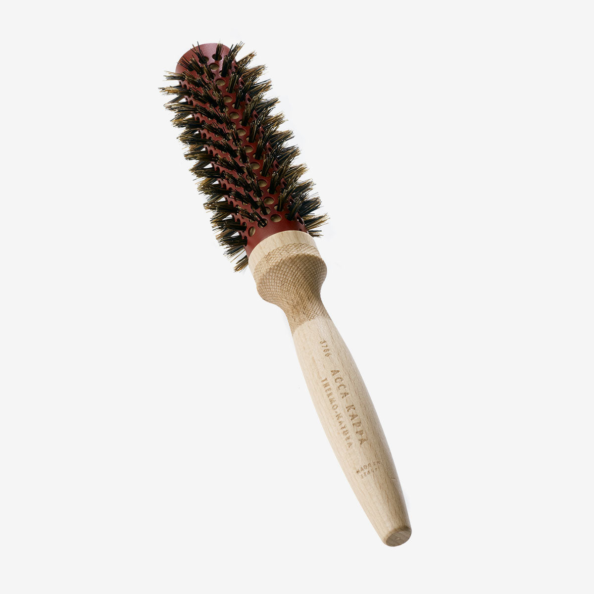 Thermo Natura Styling Brush - Pure Bristle Hair Brush for Smoothing & Detangling - Perfect for Daily Hair Care & Salon Styling