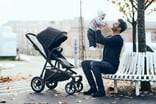Thule Sleek Stroller - Lightweight Compact Travel Stroller for Toddlers | Perfect for Airports, City Walks & Outdoor Adventures