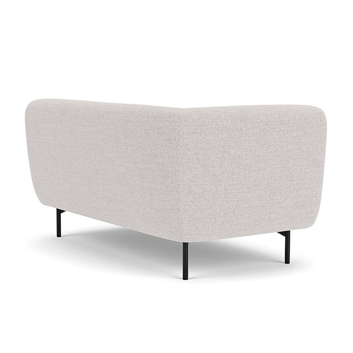 Alfred Fabric Left 2 Seater Modular Sofa - Modern L-Shaped Sectional Couch for Living Room, Lounge & Small Spaces - Comfortable & Stylish Home Furniture