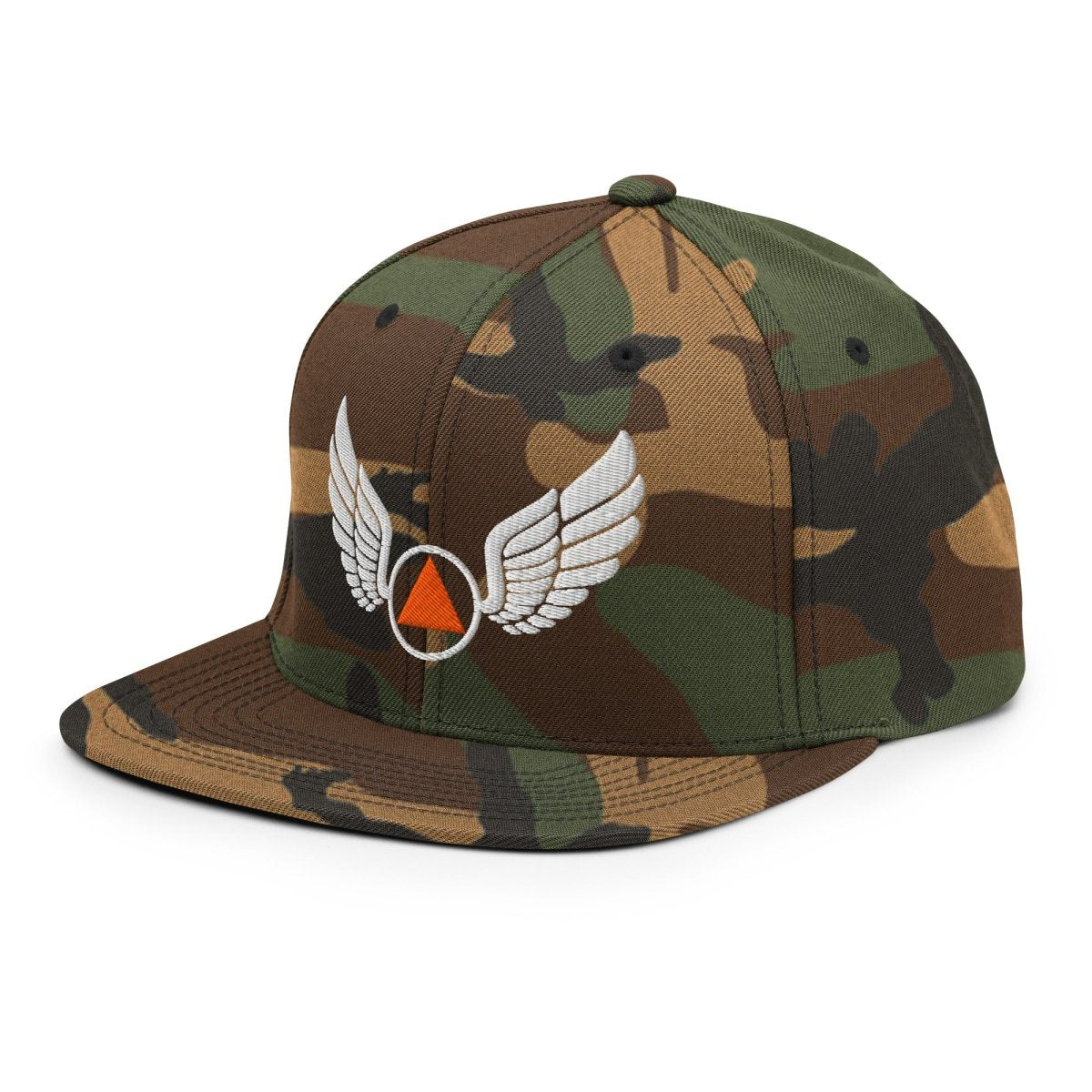 Wings Of Recovery Snapback Hat - Sobriety in Full Flight - Stylish Addiction Recovery Cap for AA Meetings & Sober Living Support