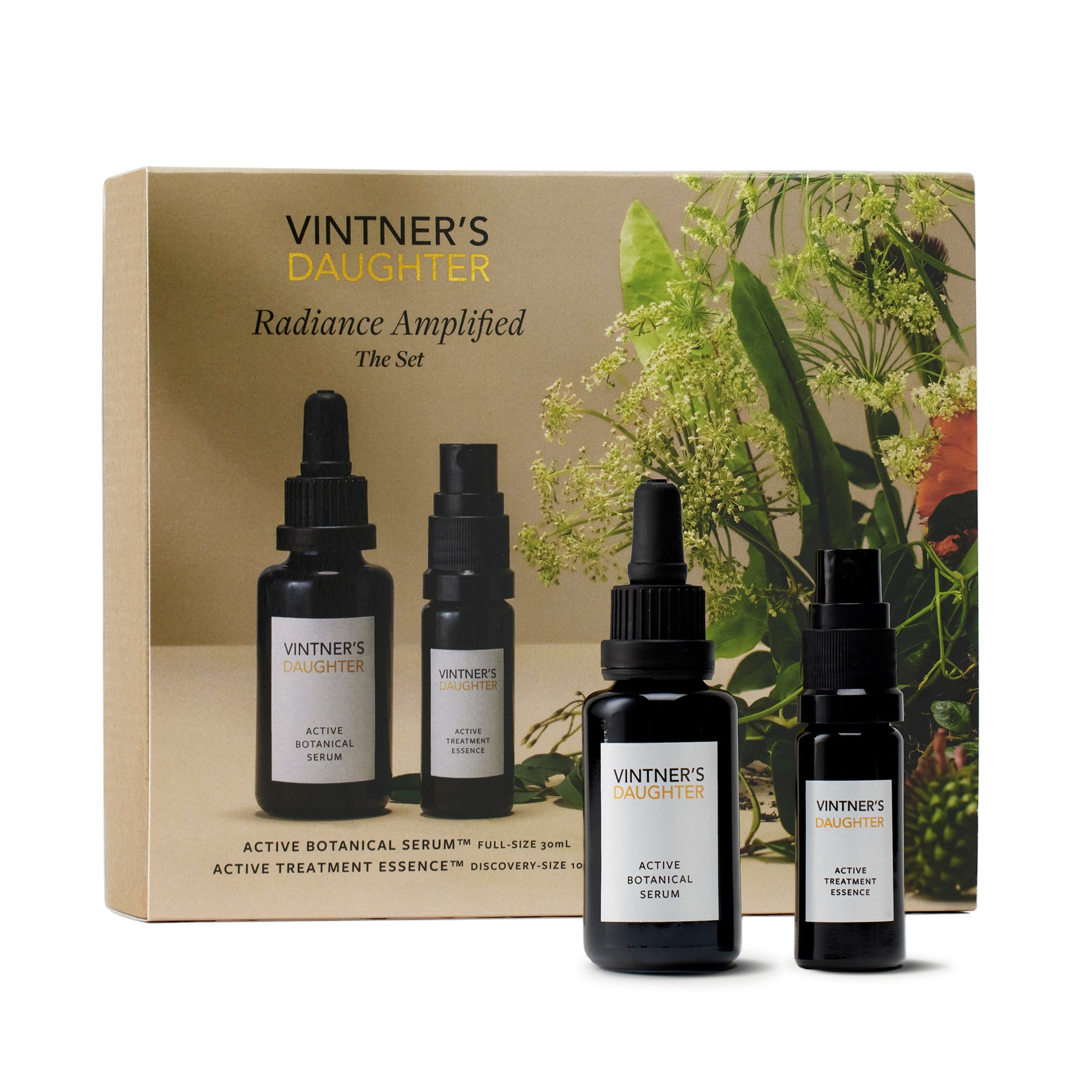 Radiance Amplified Set - Brightening Skincare Kit for Glowing Complexion | Perfect for Daily Routine & Special Occasions