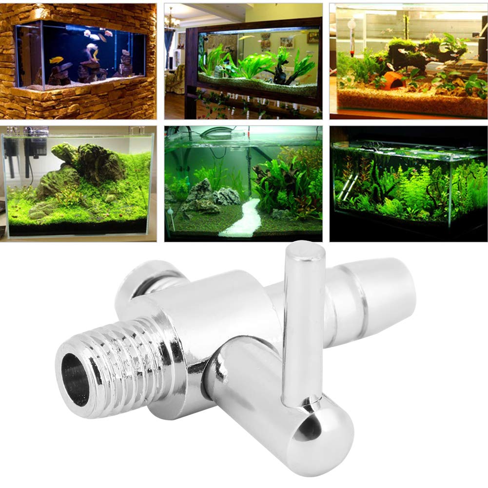 Durable Aquarium Air Tube Distributor & Air Volume Regulating Valve - Oxygen Pump for Fish Tanks - Perfect for Freshwater & Saltwater Aquariums, Fish Breeding, and Aquatic Plant Tanks