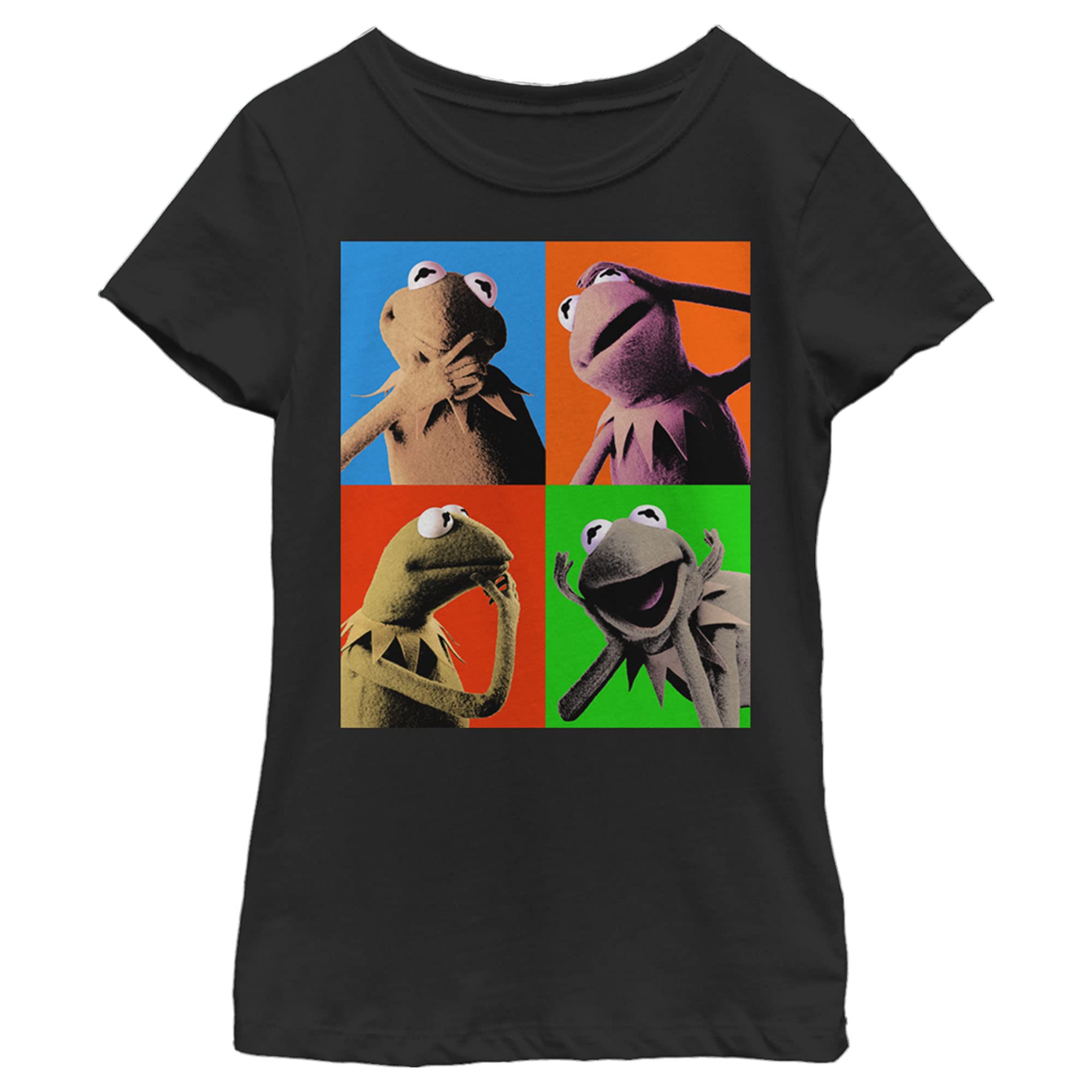 Disney Muppets Kermit The Frog Graphic T-Shirt for Women - Soft Cotton Short Sleeve Tee - Casual Wear, Gift for Disney Fans, Theme Park Outfit