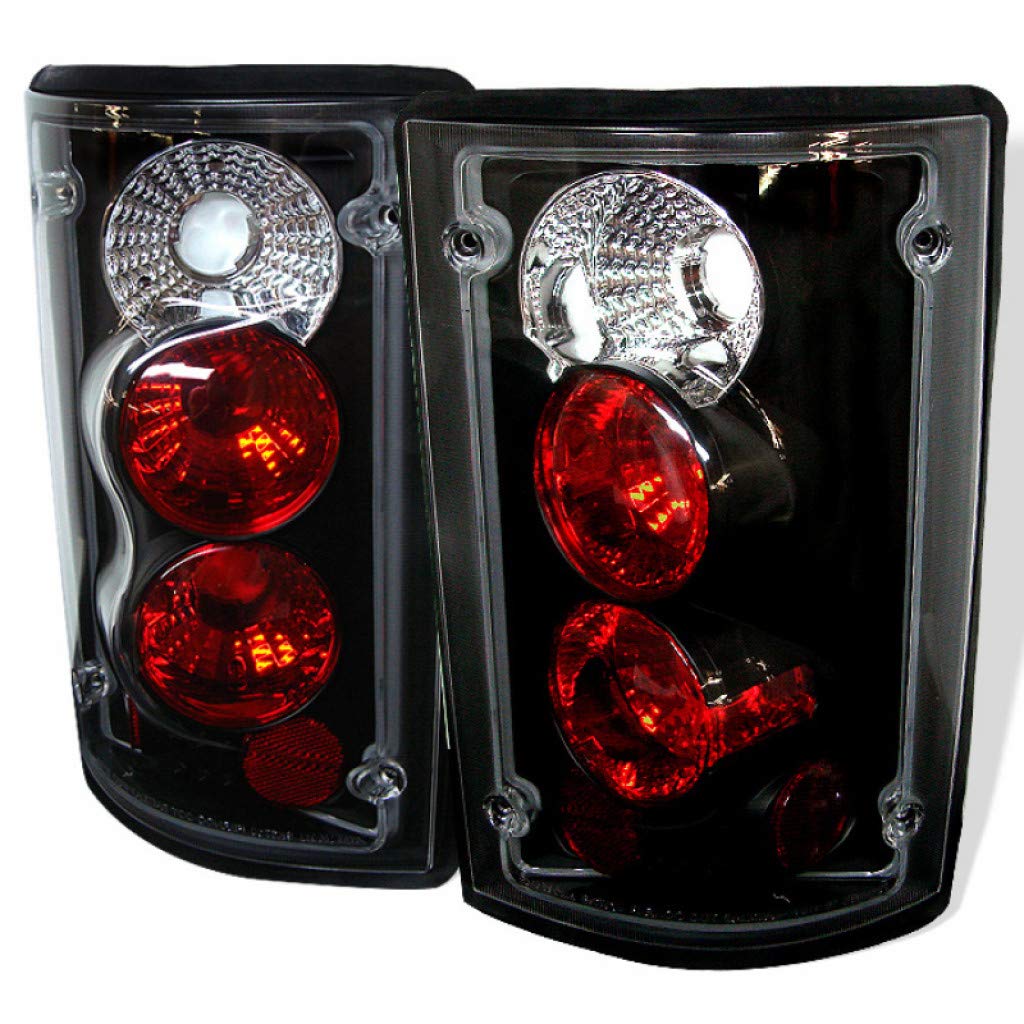 Spyder Black LED Tail Lights for Ford Excursion 2000-2005 - Driver & Passenger Side Pair | Smoke Lens | DOT Approved | Enhanced Visibility & Style | Perfect for Off-Roading & Night Driving