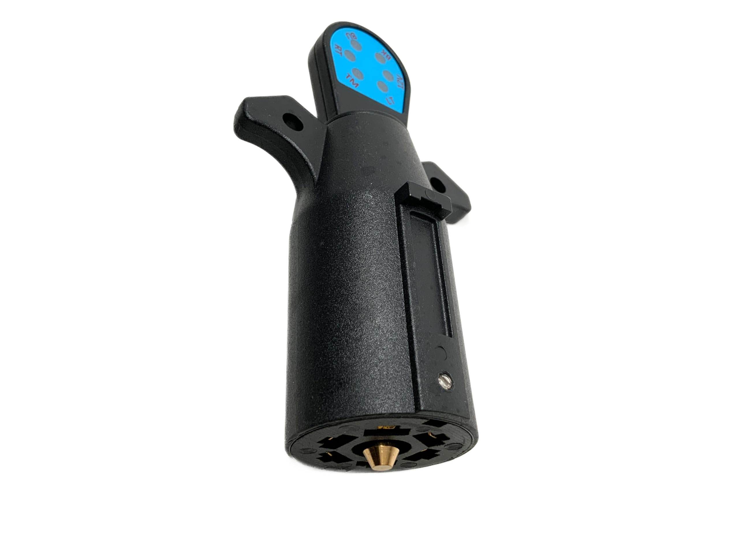 7-Way Trailer Connector Tester - Heavy Duty Wiring Socket Plug Kit for RV, Boat & Truck - Diagnose Electrical Issues for Safe Towing