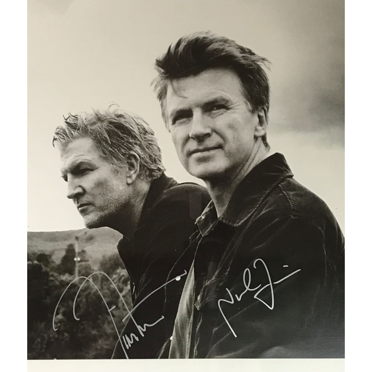 Neil Finn Tim Finn The Finn Brothers Autographed Poster - Limited Edition Collectible for Music Fans & Memorabilia Enthusiasts - Perfect for Home, Office, or Gift