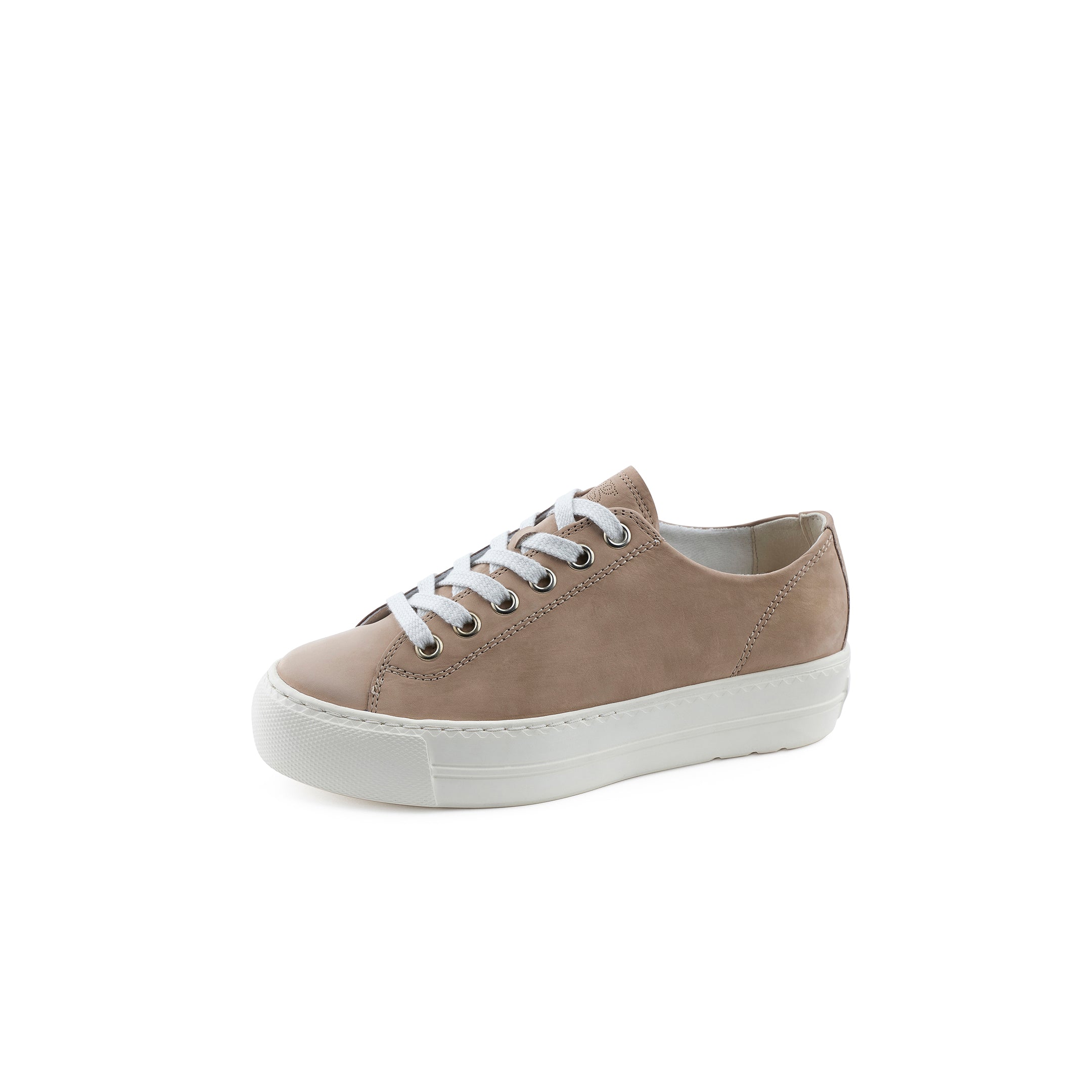PAUL GREEN Women's Tan Platform Sneakers 4790 - Comfortable Casual Shoes for Walking, Work & Everyday Wear