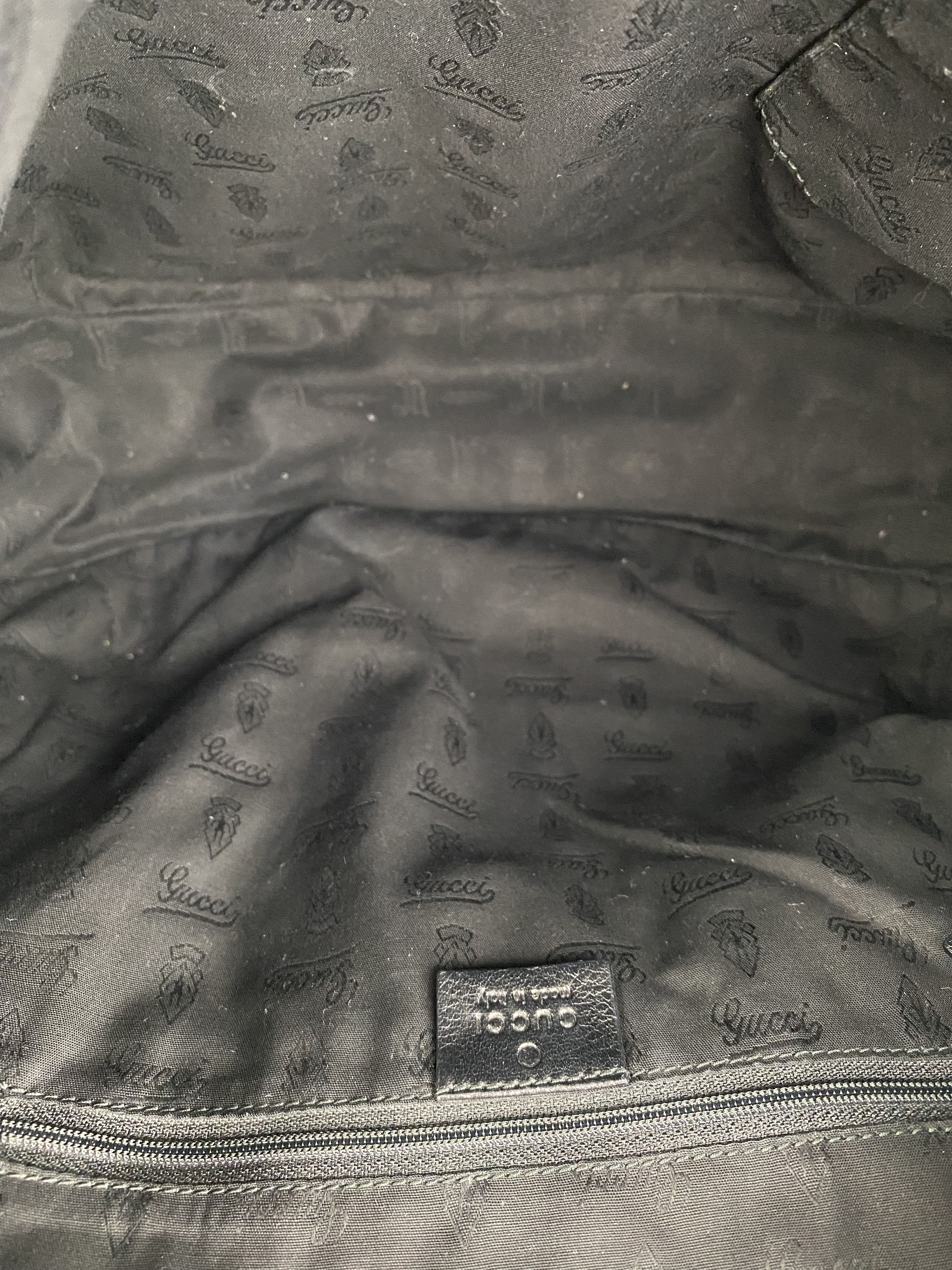 Gucci Black Guccissima Hobo Bag - Luxury Leather Shoulder Bag for Women | Perfect for Work, Travel & Evening Events