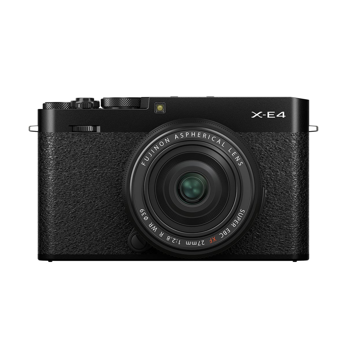 Fujifilm X-E4 Mirrorless Digital Camera with XF 27mm f/2.8 R WR Lens Kit (Black) - Compact Travel & Street Photography Camera for Vlogging and Everyday Shooting
