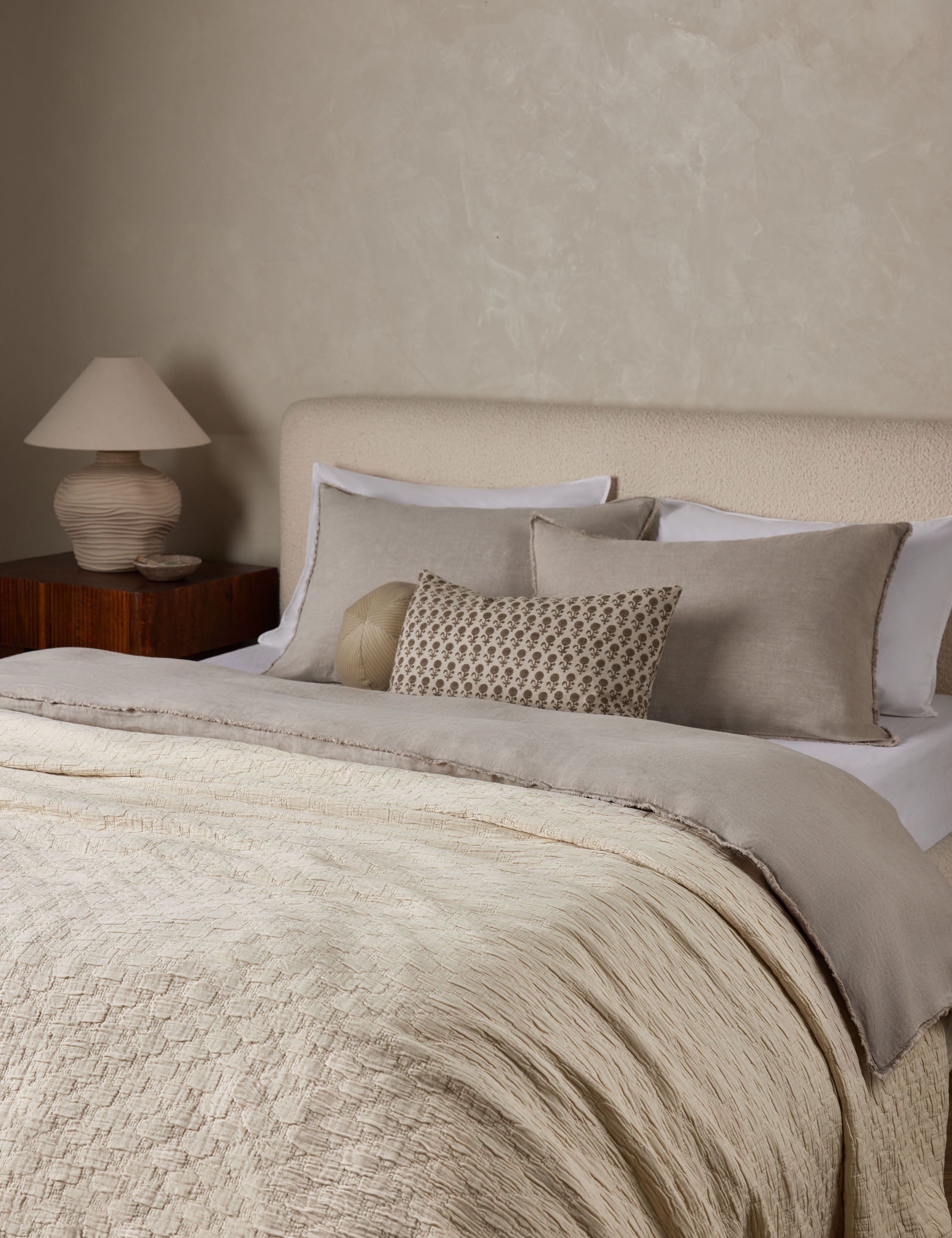 Premium Blair Stonewashed Linen Duvet Cover Set by Pom Pom at Home - Breathable & Soft Bedding for All Seasons - Perfect for Master Bedroom, Guest Room & Vacation Homes