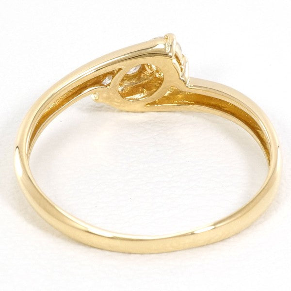18K Yellow Gold Diamond Ring for Women - Elegant Solitaire Engagement & Wedding Band - Perfect for Proposals, Anniversaries, and Special Occasions