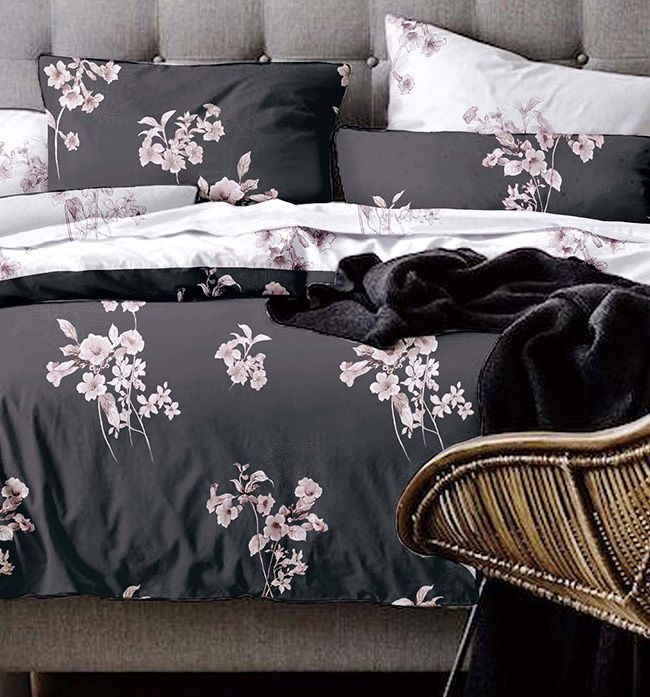 Premium Edward Queen Size Duvet Cover Set - 100% Cotton Soft Bedding with Button Closure - Perfect for Master Bedroom, Guest Room & Cozy Home Decor