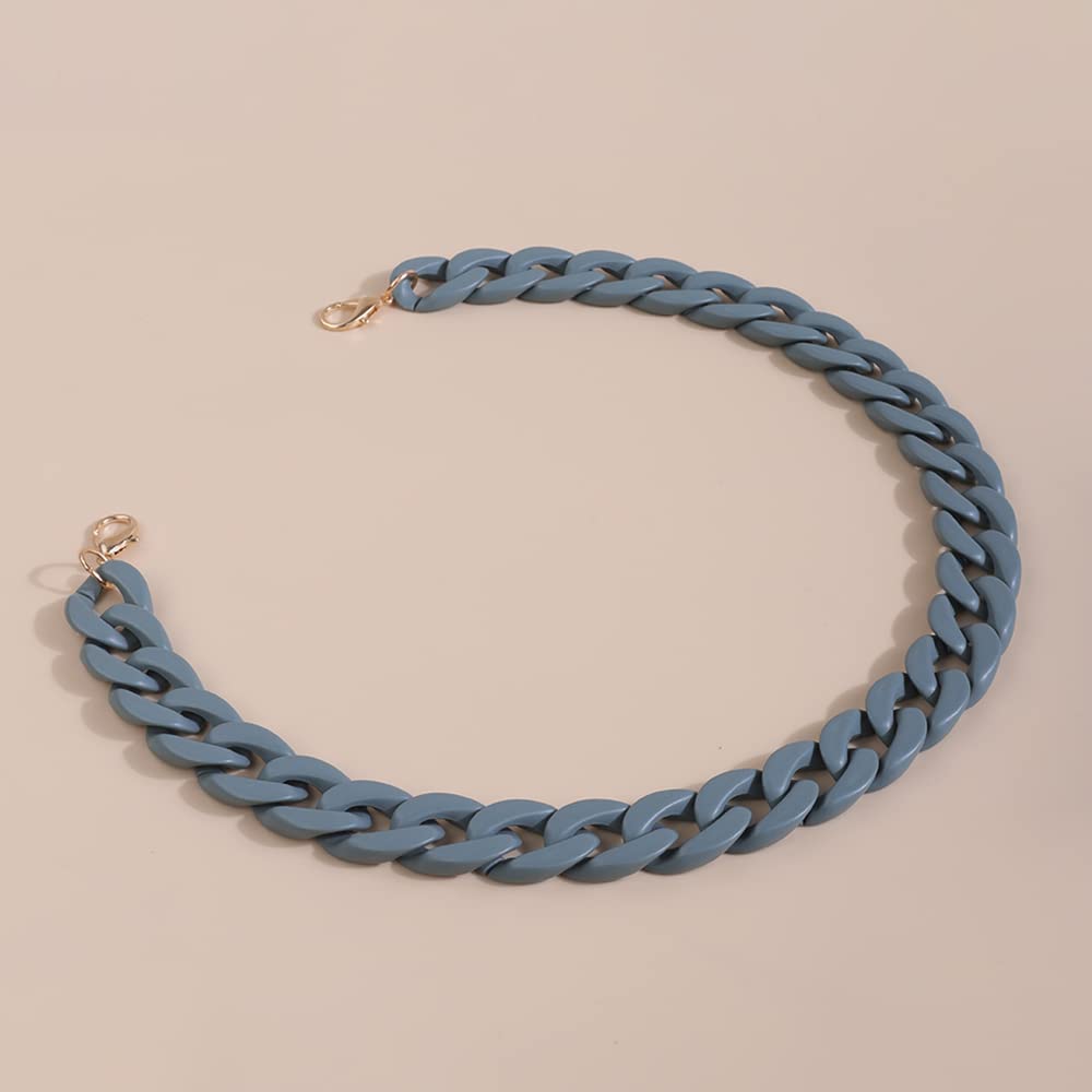 Acrylic Resin Bag Chain Strap - Durable Replacement Handbag Shoulder Strap for Crossbody & Purse - Perfect for Casual Outings, Work & Travel