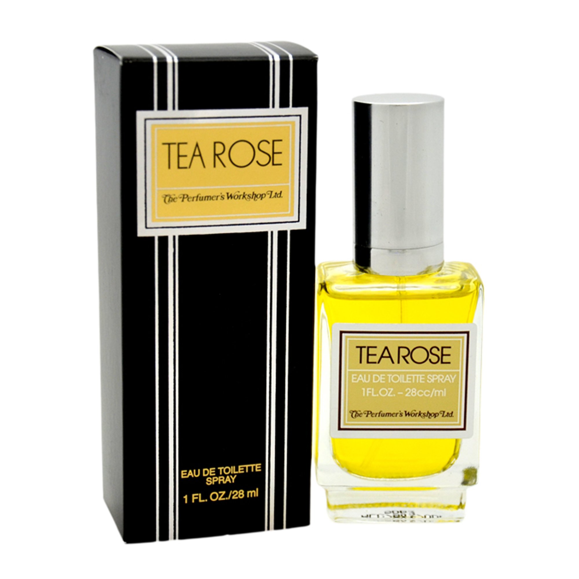 Perfumer's Workshop Tea Rose Eau de Toilette Spray for Women - 1 oz Floral Fragrance | Romantic Date & Special Occasion Perfume