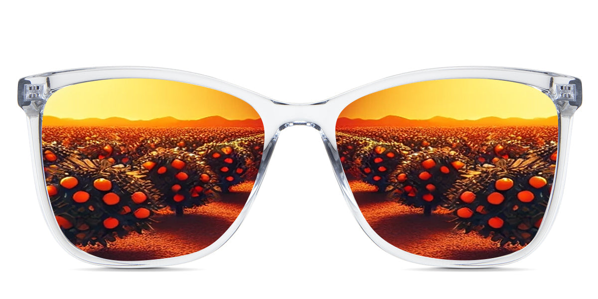 Yassi Women's Prescription Sunglasses - UV Protection, Polarized Lenses for Driving, Outdoor & Fashion Use