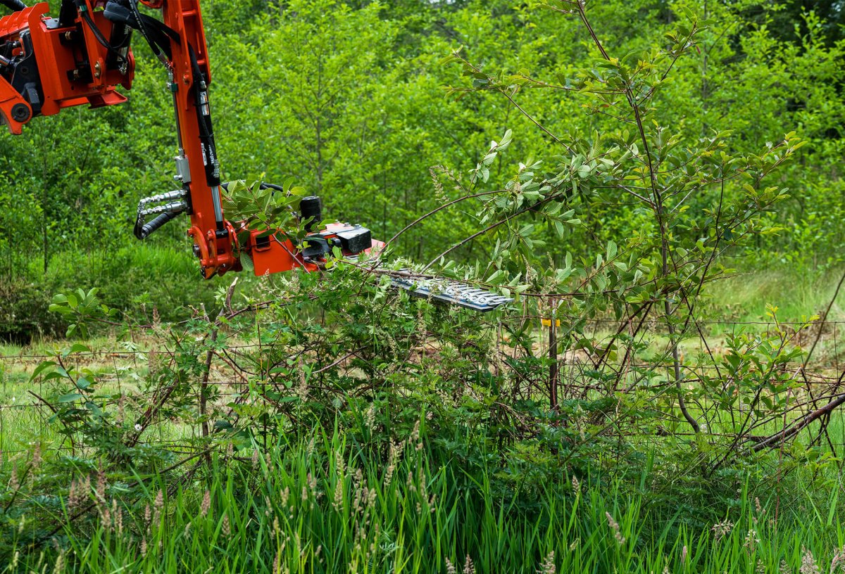 5 Ft. Raptor Mounted Sickle Bar Mower Attachment - Heavy Duty Brush Cutter for Tractors, Ideal for Pastures, Fields & Roadside Maintenance