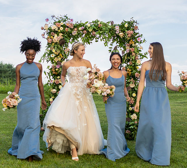 Watters Vespertine Gown - Elegant Evening Dress for Weddings & Formal Events | Perfect for Bridesmaids, Prom & Black Tie Occasions