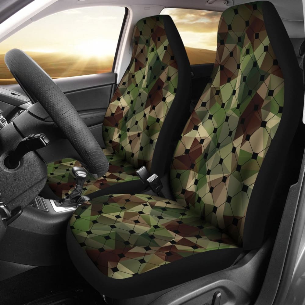 Military Style Net Car Seat Cover - Durable & Breathable for Jeep, Truck & SUV - Perfect for Outdoor Adventures & Daily Commutes