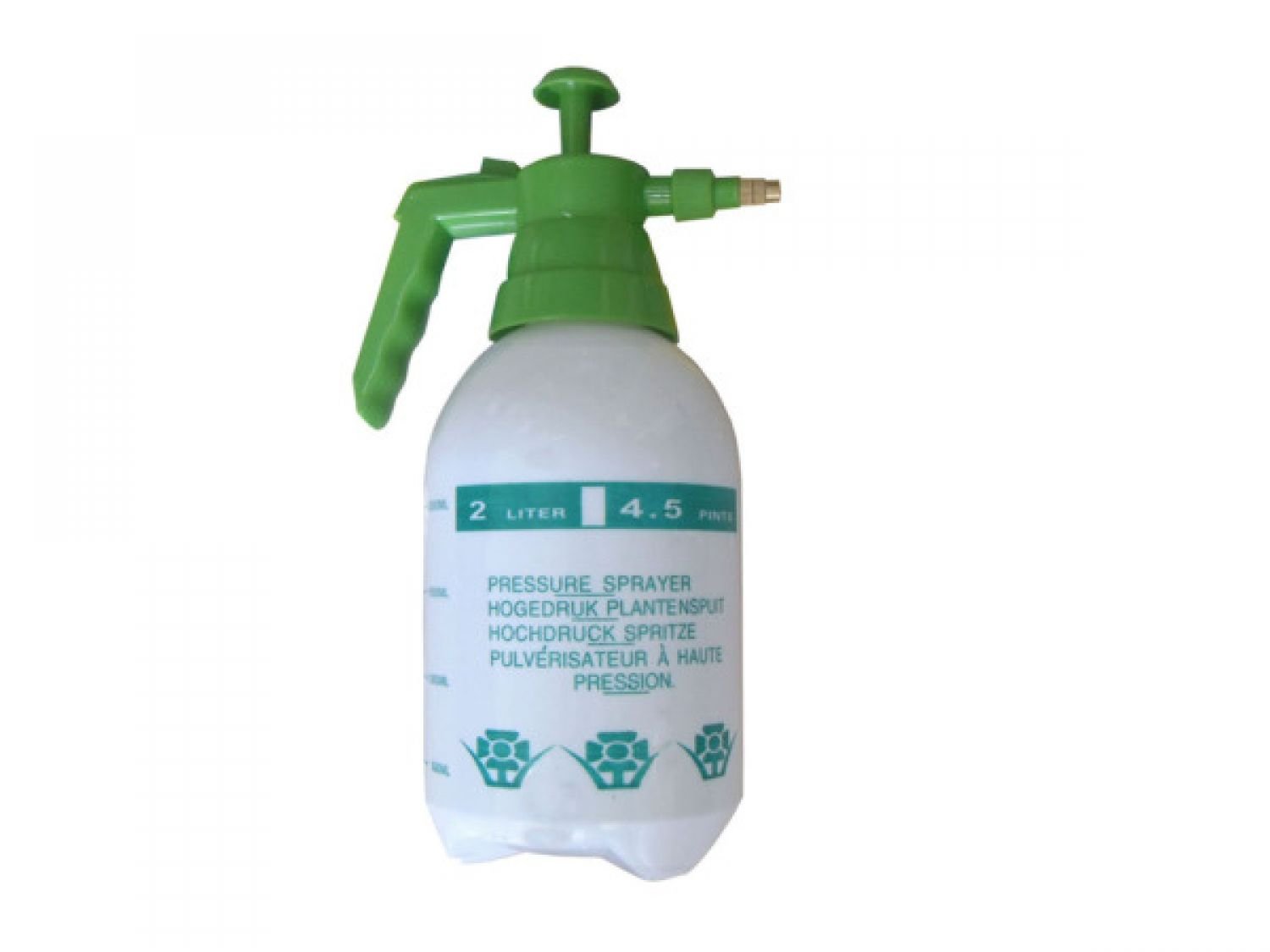 Bulk 2 Liter Pressure Spray Bottles - Set of 6 for Garden, Cleaning & Household Use | Heavy Duty Sprayer for Plants, Disinfecting & Outdoor Chores