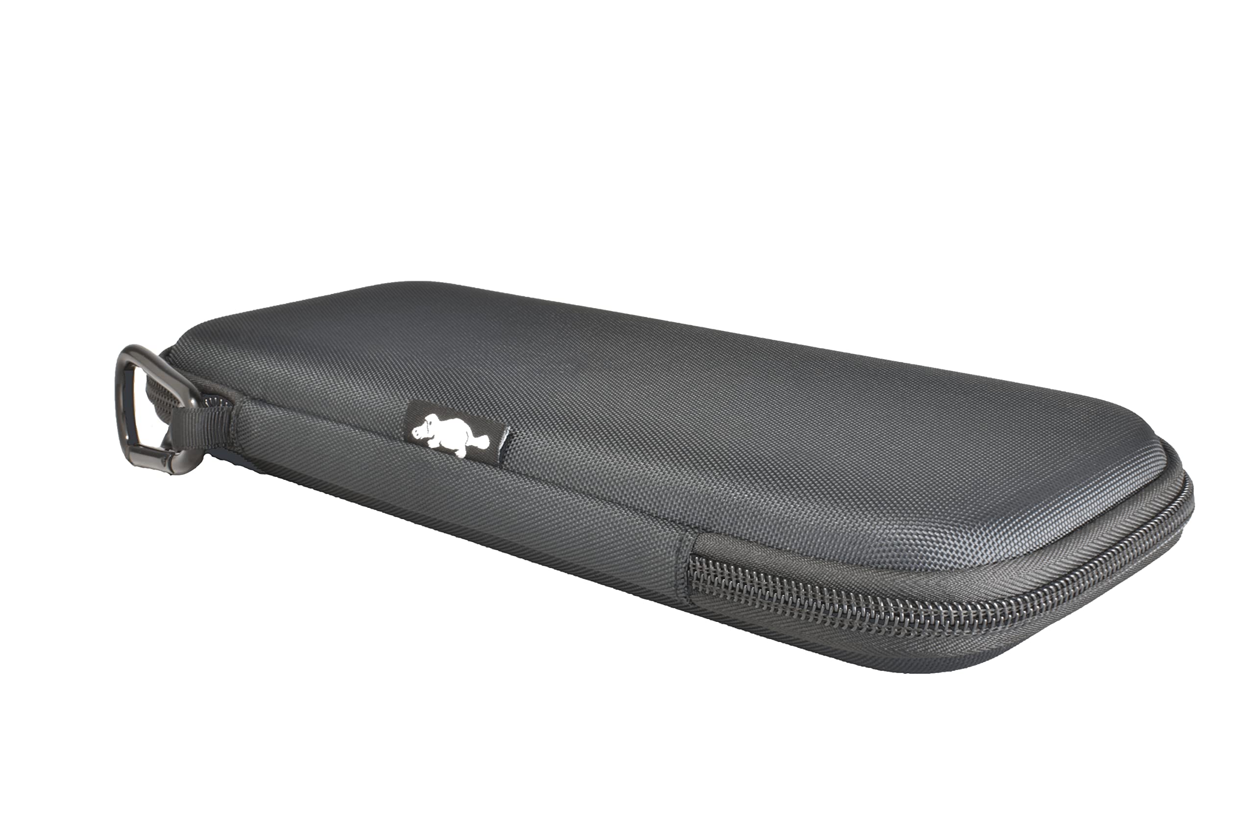 **Platypus Golf Co. Premium Hard Travel Case Organizer – Hinged Glove Shaper & Holder with Mesh Pocket – Storage for Phone, Tees, Divot Tools & Ball Markers – Durable Golf Travel Case for Men & Women – Perfect for Air Travel & Course Storage**