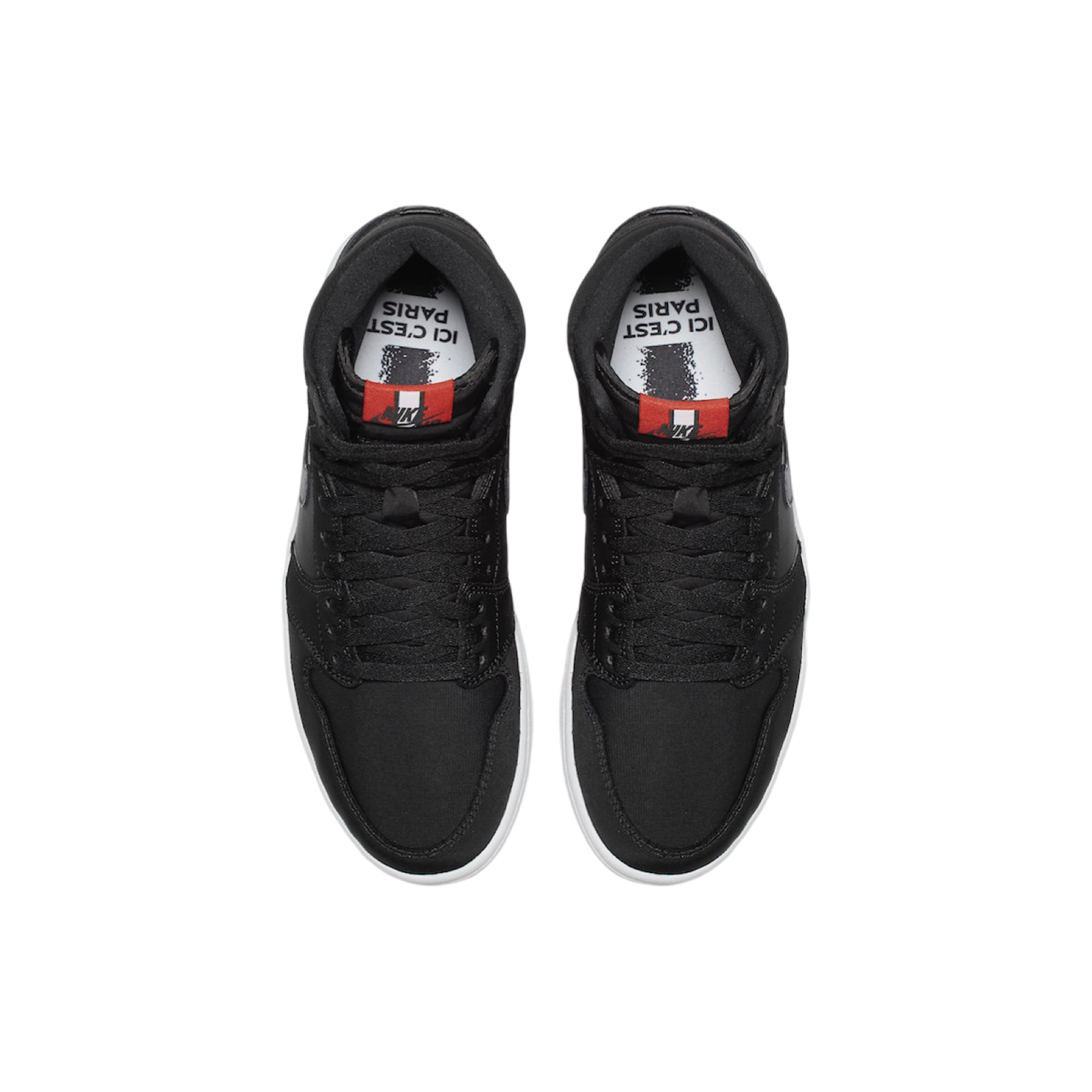Air Jordan 1 Retro High OG PSG Black White Red Basketball Shoes - Men's Sneakers for Streetwear & Sports Fashion