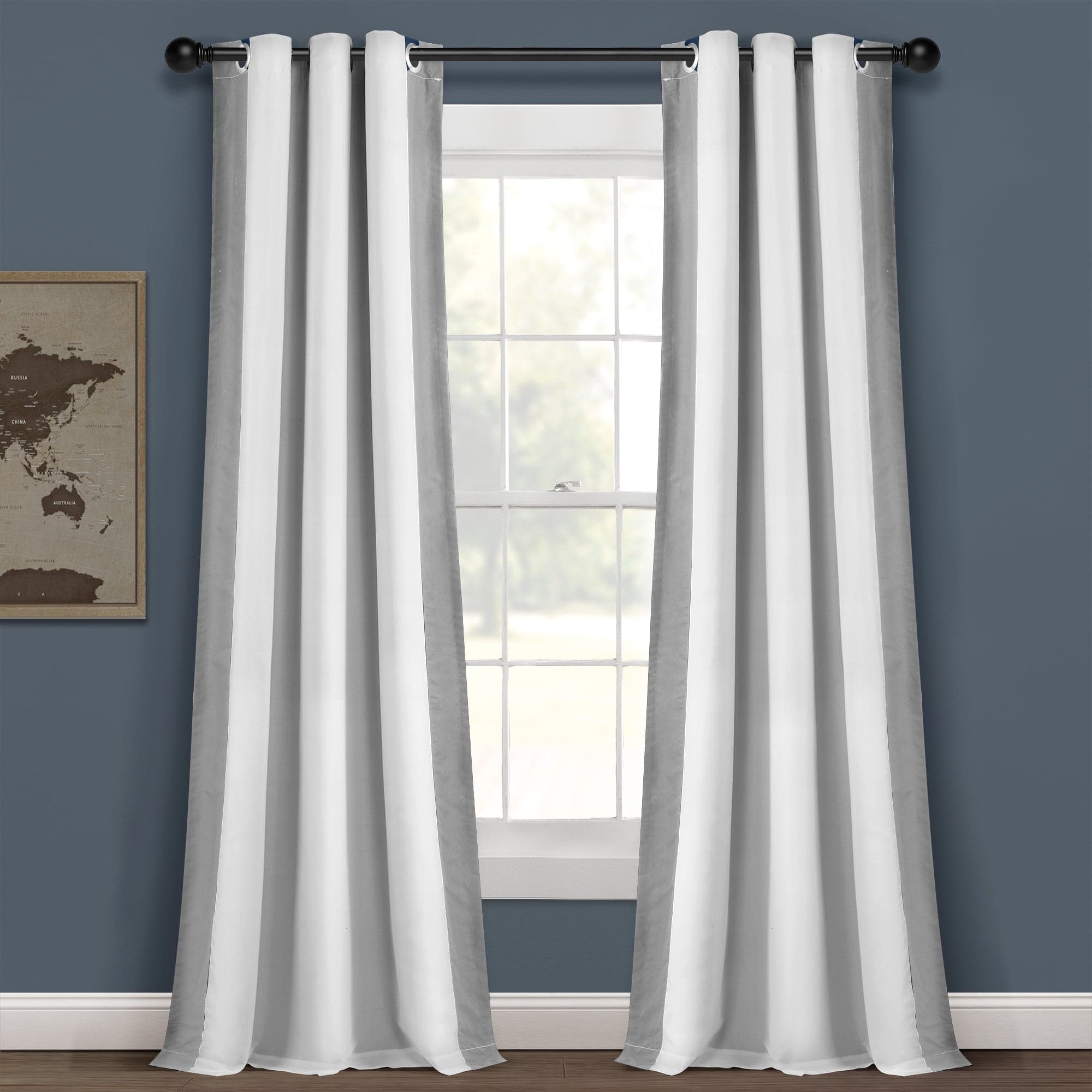 Blackout Window Curtains for Bedroom - Block Light & UV Rays, Thermal Insulated Room Darkening Drapes - Perfect for Nursery, Home Theater & Shift Workers