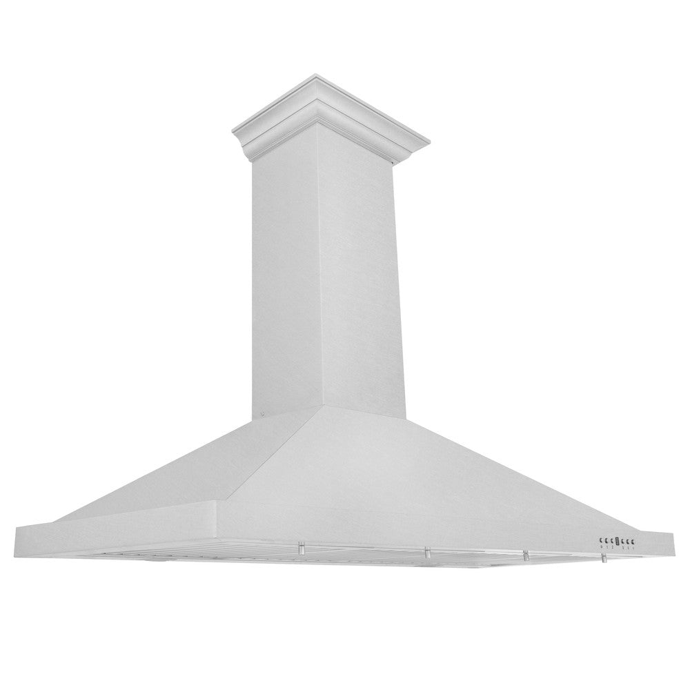 ZLINE 8KBS Designer Series Satin Stainless Steel Convertible Range Hood - Wall Mount Ventilation for Kitchen with Multiple Size Options | Perfect for Modern Home Cooking & Professional Chef Use
