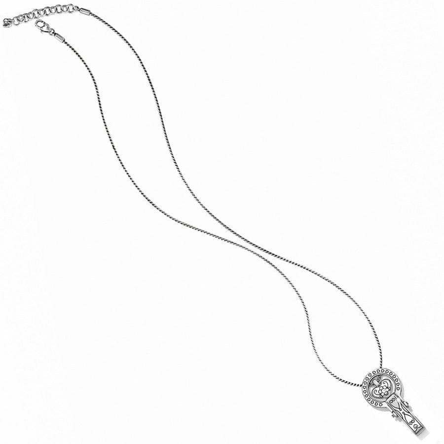 Brighton Badge Clip Necklace - Stylish & Adjustable for Nurses, Teachers & ID Holders - Perfect for Work, Conferences & Everyday Wear