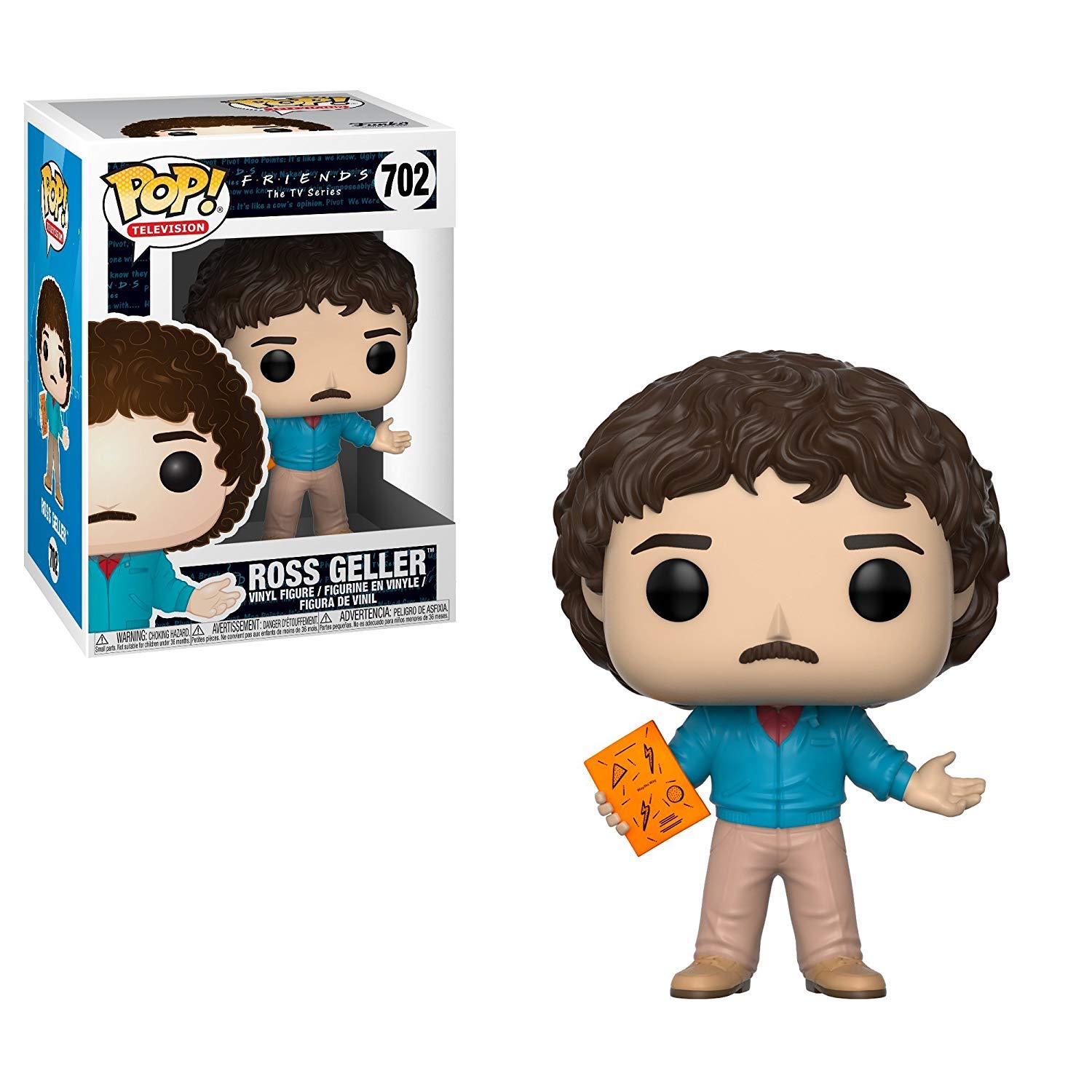 Funko Pop! Friends TV Show Series 2 Vinyl Figures 6-Pack Set with PopShield Protectors - Perfect for Collectors, Gifts & Home Display