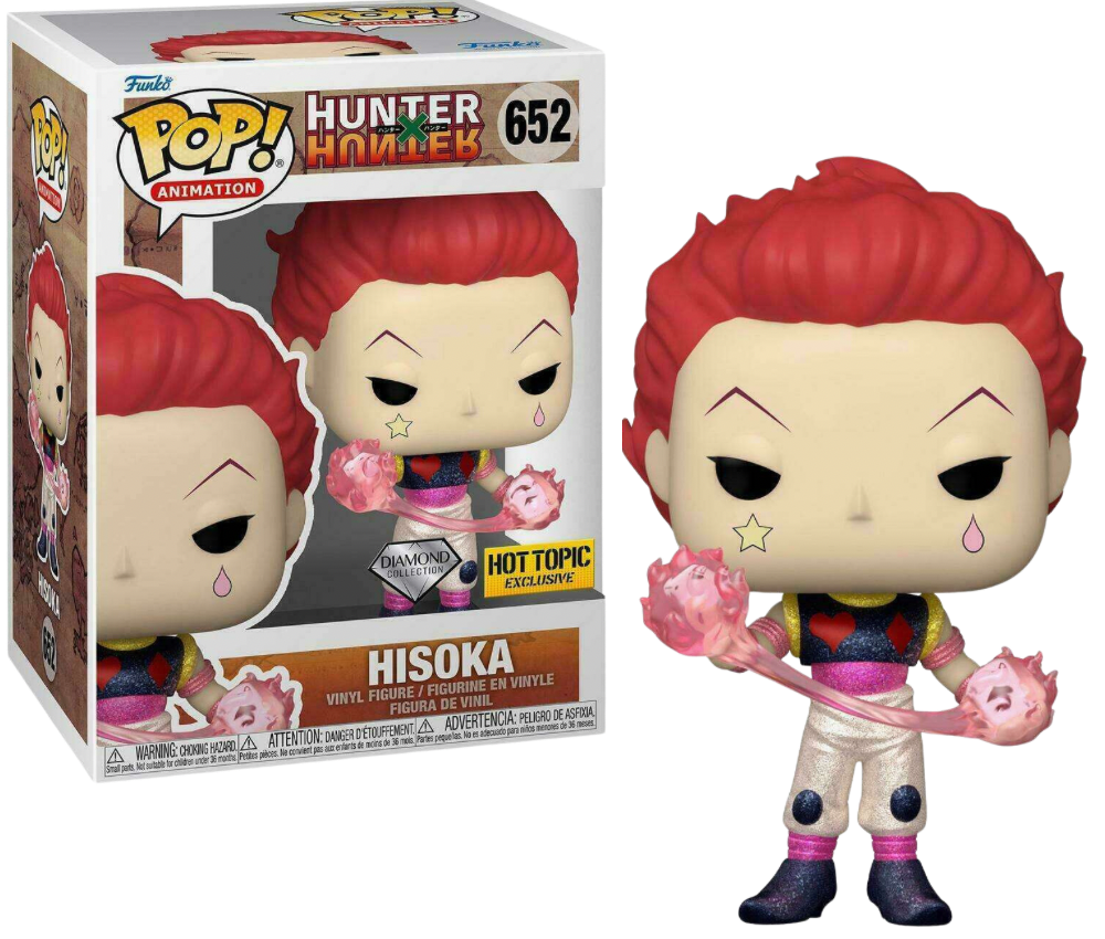 Hunter X Hisoka Diamond Collection HT Exclusive Action Figure #652 - Anime Collectible for Fans & Gift for Cosplay Enthusiasts