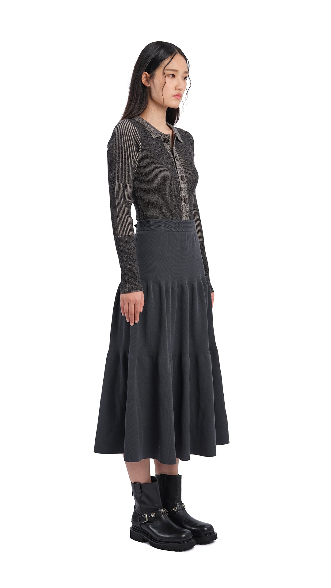 Stylish Knitted Dolly Skirt for Women - Soft & Comfortable A-Line Mini Skirt - Perfect for Casual Wear, Parties & Date Nights