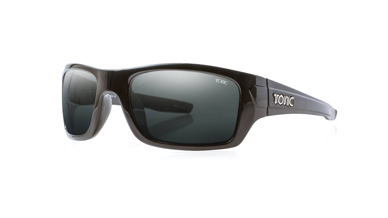 TONIC Trakker Photochromic Polarized Sunglasses - Light Adaptive Lens for Outdoor Sports & Driving - Perfect for Running, Cycling, and Fishing