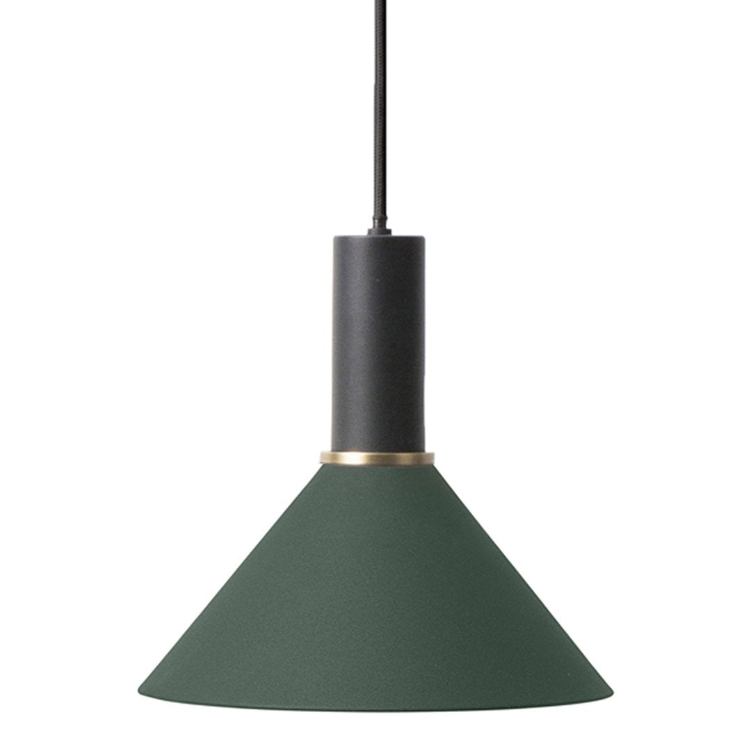 Ferm Living Cone Shade Collection - Modern Pendant Lighting for Dining Room, Bedroom & Living Room Decor