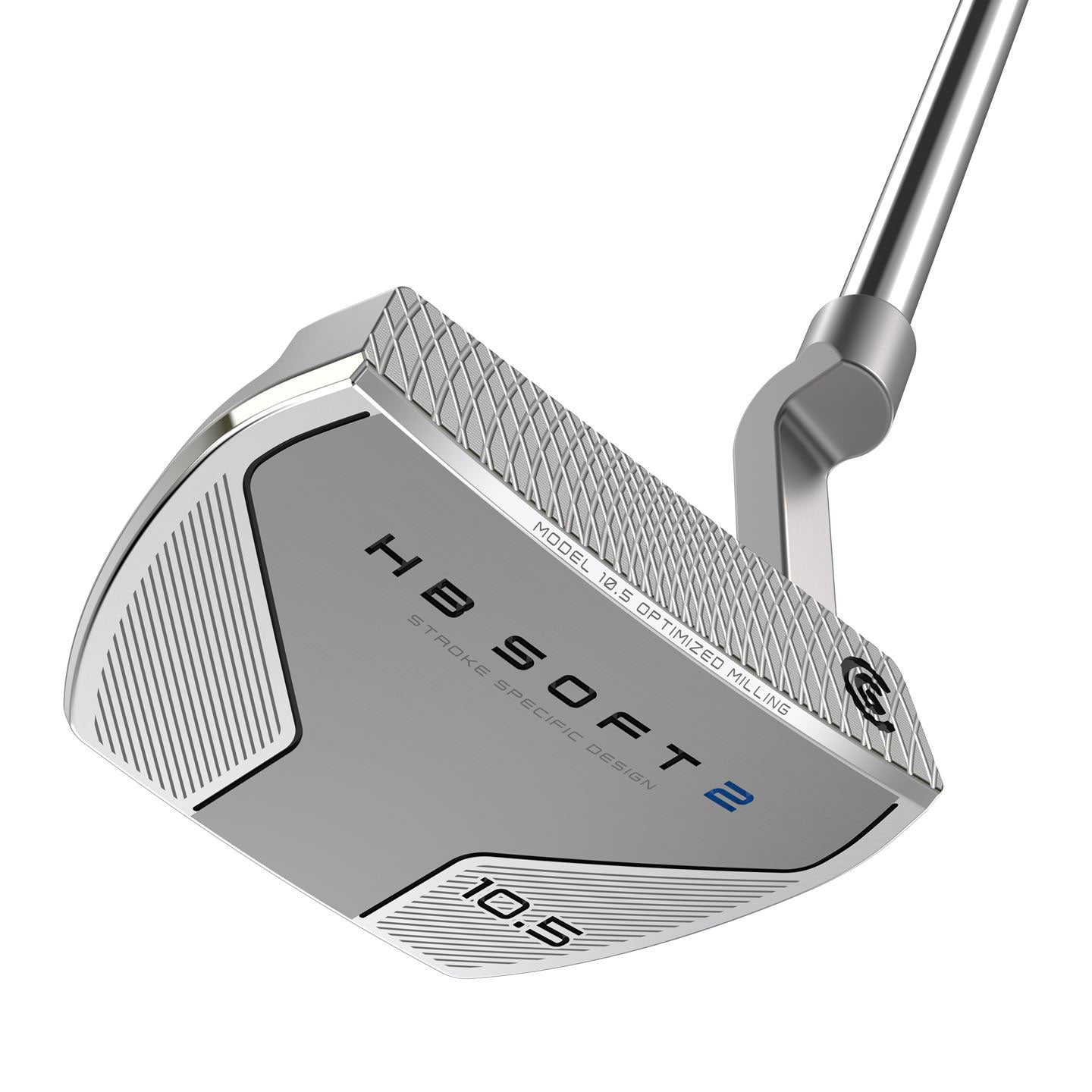 Cleveland Huntington Beach Soft 2 Men's Right Hand 10.5 Putter - Premium Golf Club for Putting Greens & Practice | Perfect for Golfers Seeking Precision on the Course