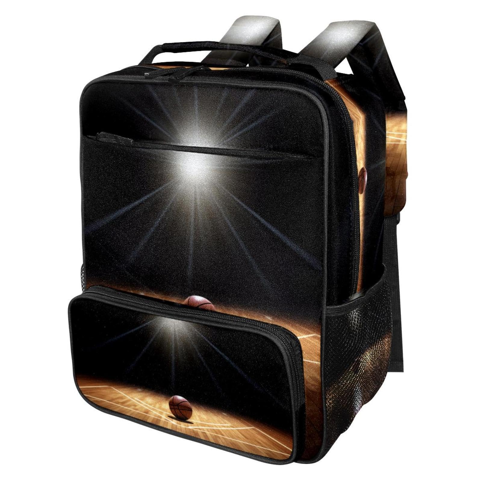 Men's & Women's Travel Backpack - Durable & Stylish for Basketball, Wooden Cricket Field & Outdoor Adventures | Perfect for Hiking, Gym & Daily Commute