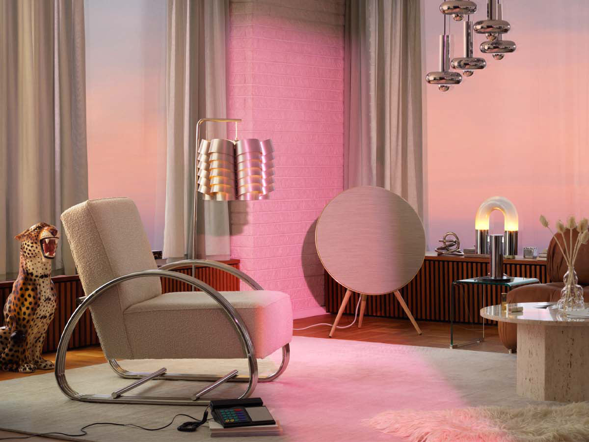 Bang & Olufsen BeoSound A9 G5 Premium Wireless Speaker - High-End Bluetooth Home Audio System for Living Room, Bedroom & Office | Immersive 360° Sound Experience