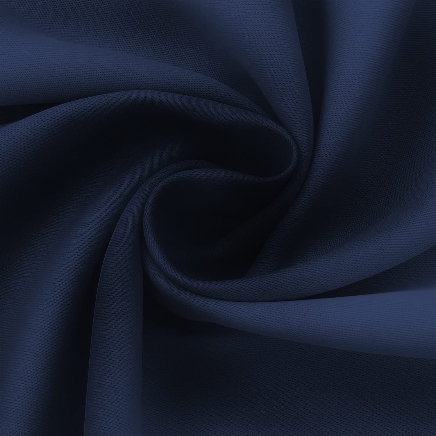 Navy Blackout Doorway Curtain Panel - 78 Inch Thermal Insulated Grommet Drapes for Patio & Bay Windows - Energy Efficient Room Darkening Window Treatment (59
