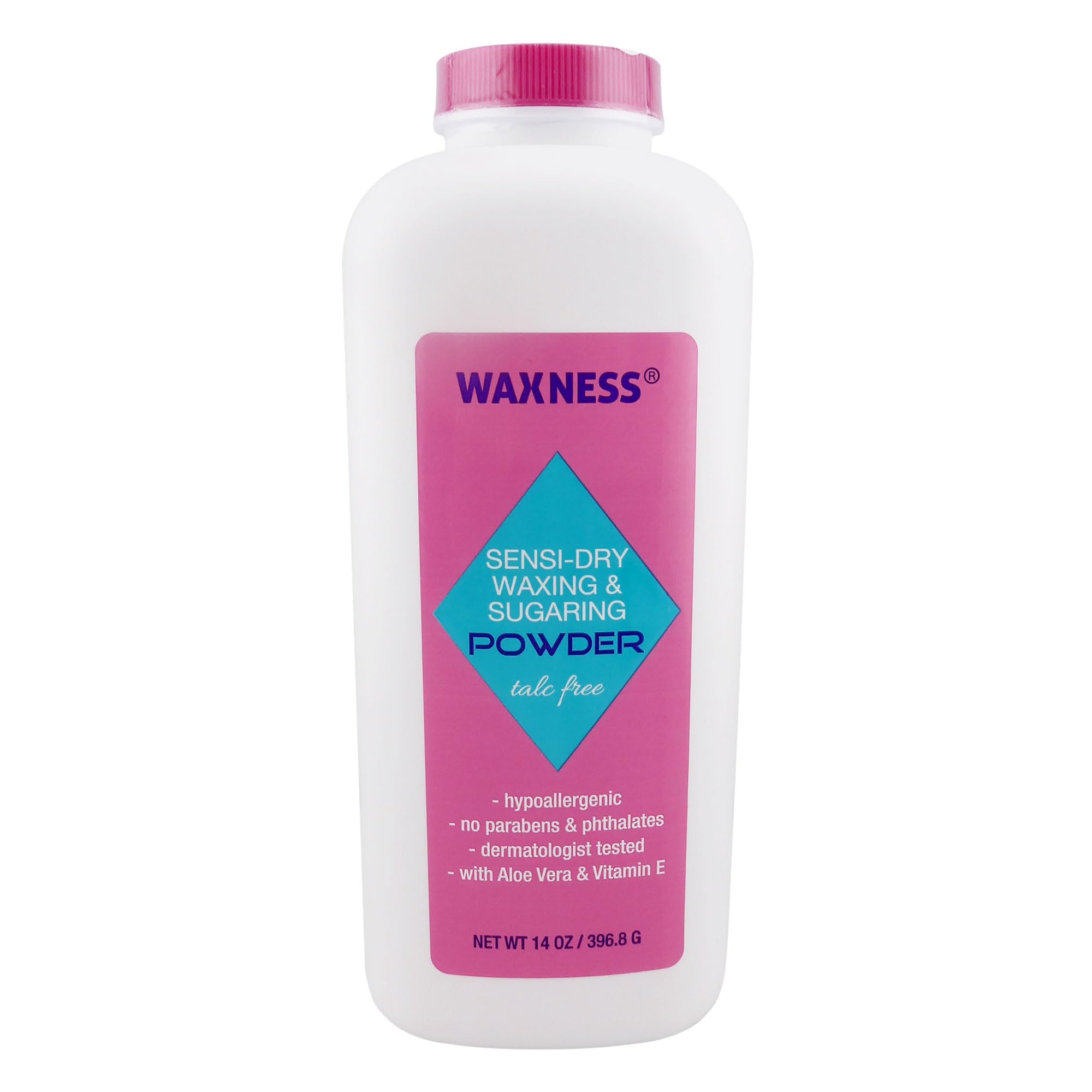 Sensi-Dry Waxing & Sugaring Powder - 14 Oz (Pack of 6) | Hypoallergenic Hair Removal Powder for Smooth Skin | Perfect for Salon, Spa & At-Home Waxing