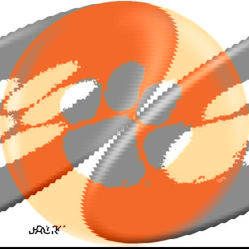 Clemson Tigers Bowling Ball - Official NCAA Team Logo Design for Precision Performance | Perfect for League Play, Tournaments & College Fans