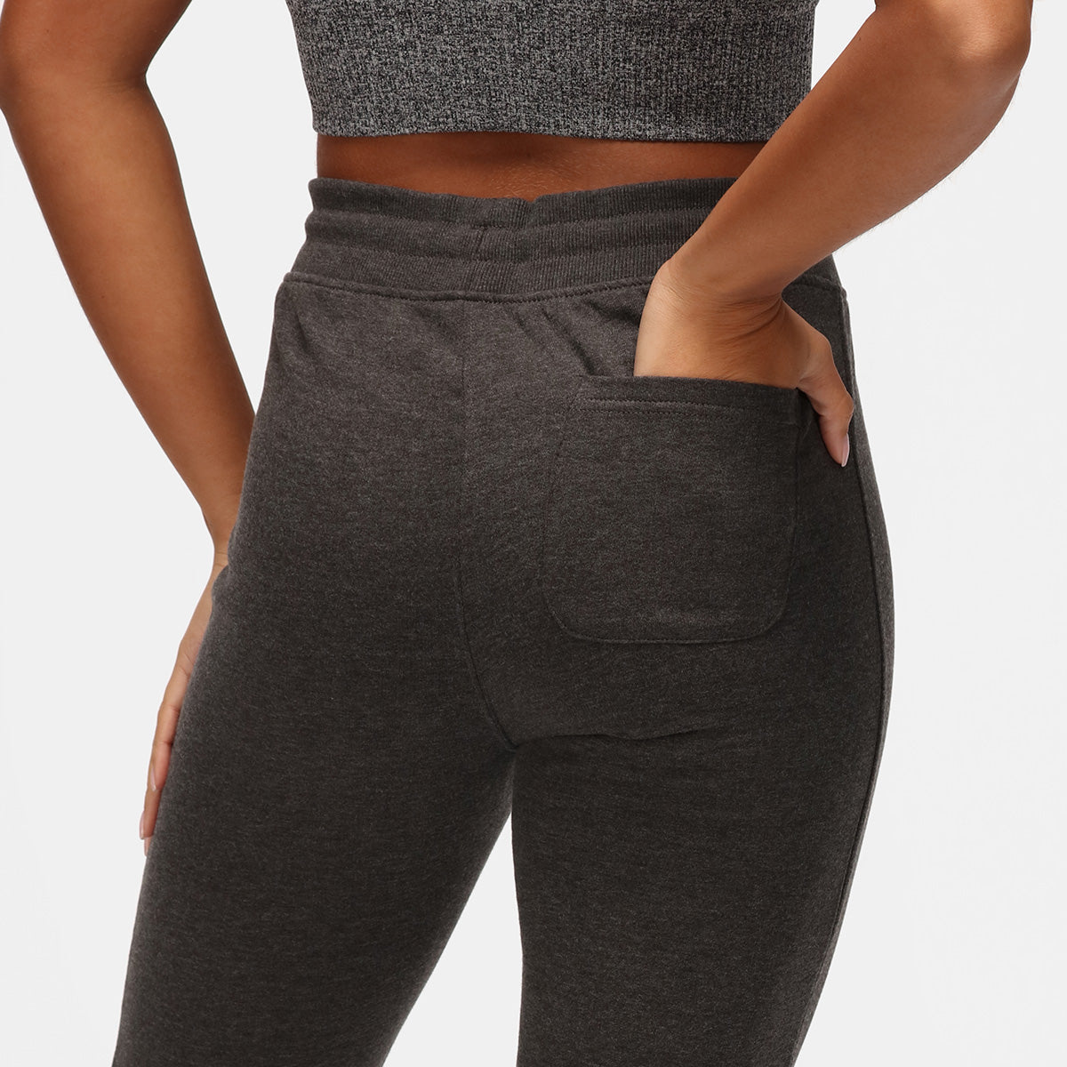 Premium Charcoal Athleisure Joggers for Men & Women - Comfortable Lounge Pants with Pockets - Perfect for Yoga, Running, Gym Workouts & Casual Wear