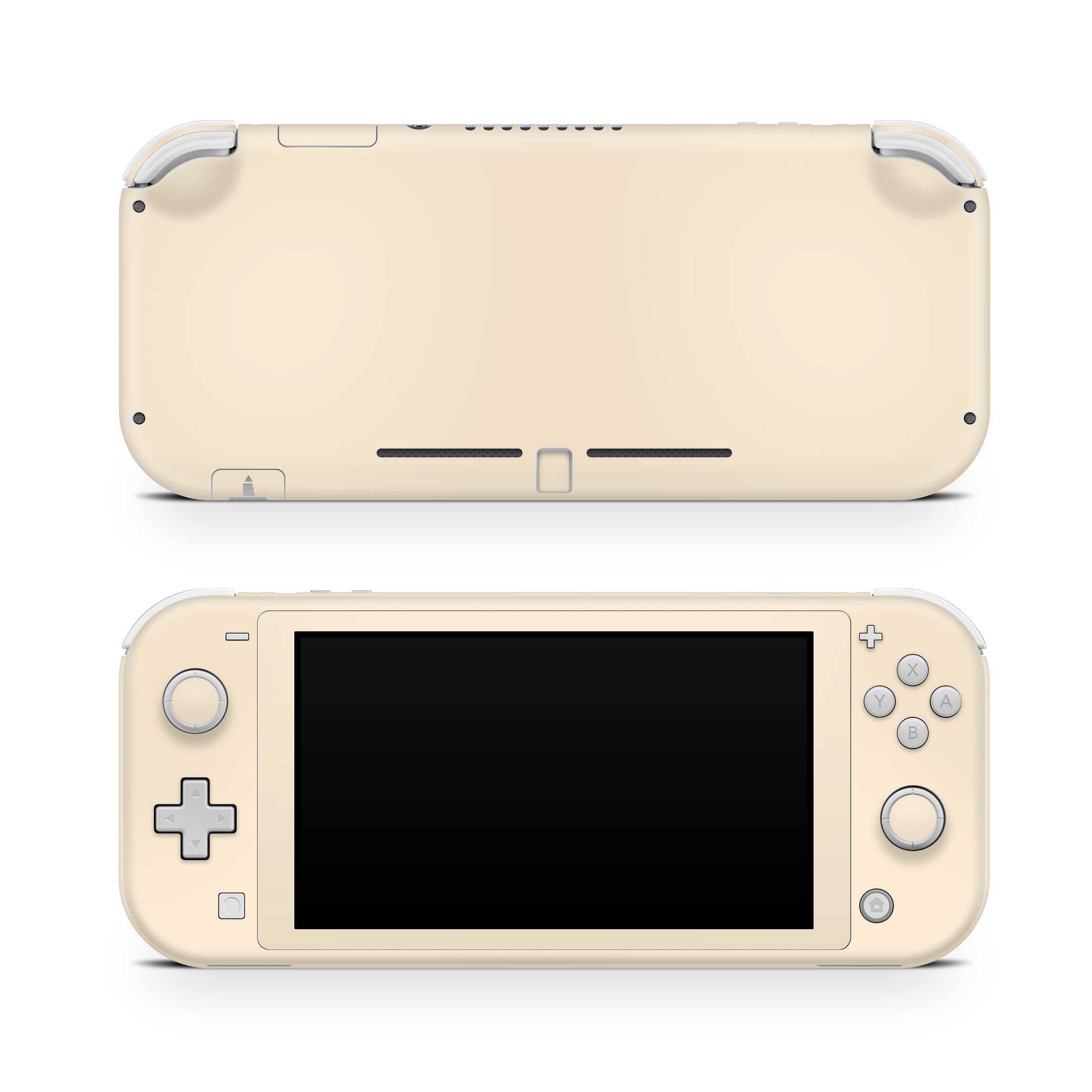 Premium 3M Vinyl Full Wrap Decal Skin for Nintendo Switch Lite - Solid Color Beige Design, Protective Cover Sticker for Scratch Resistance | Perfect for Gaming, Travel, and Customization