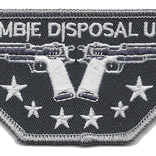 Zombie Disposal Unit Patch - Embroidered Military Style Badge for Tactical Gear, Jackets & Backpacks | Perfect for Halloween Costumes, Cosplay & Survival Game Accessories