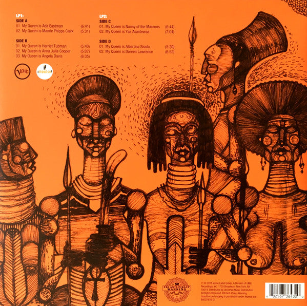Sons Of Kemet - Your Queen Is A Reptile Vinyl Record (2xLP, Album, Near Mint NM/M Condition) - Perfect for Jazz Collectors & Vinyl Enthusiasts