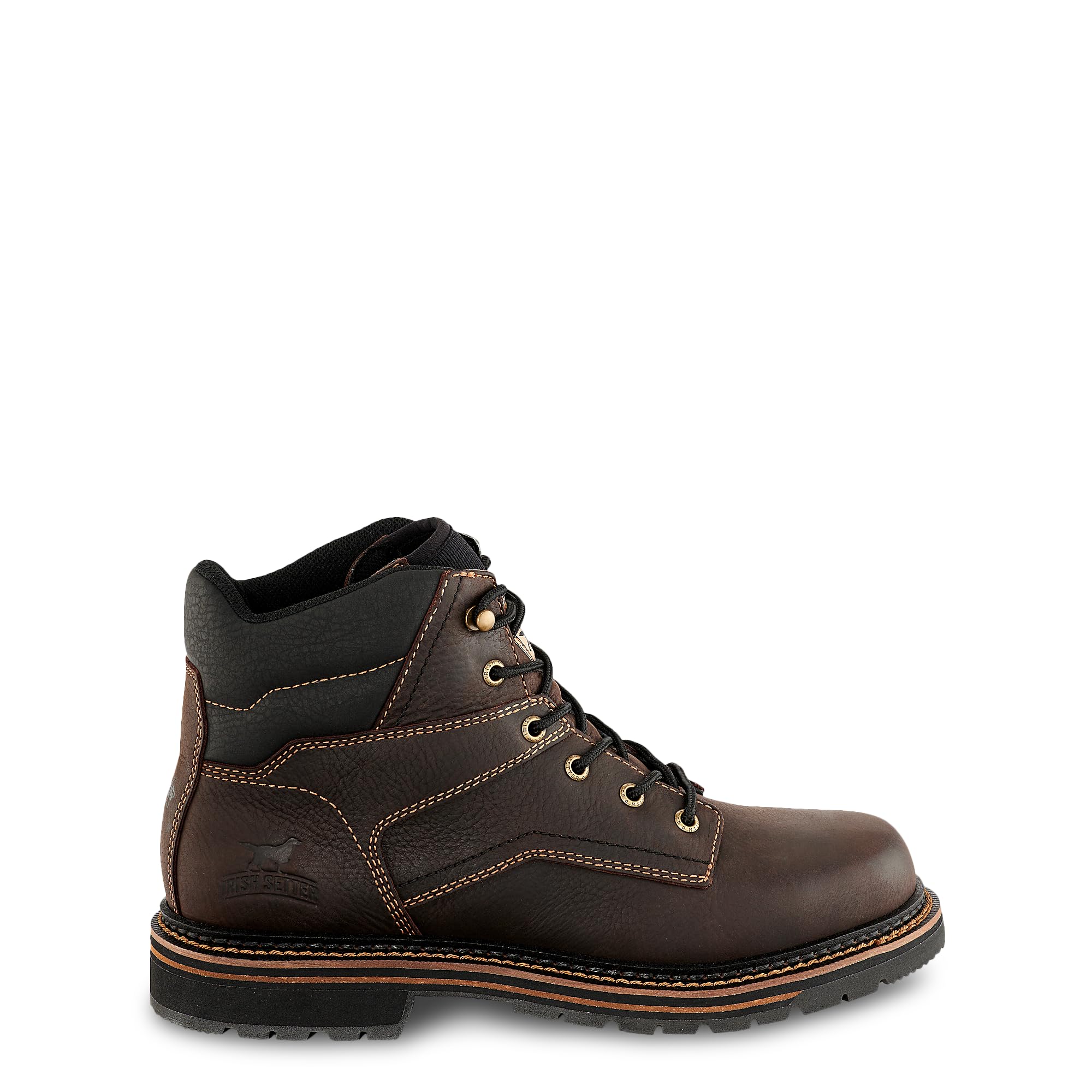Irish Setter Men's Kittson 6-Inch Soft Toe Work Boots - Durable & Comfortable for Construction, Landscaping & Outdoor Work