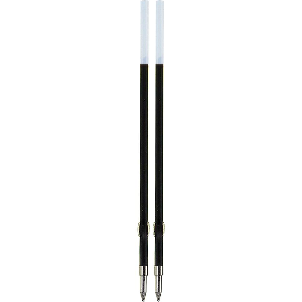 Pilot Dr. Grip Ballpoint Pen Refills - Fine Point Black Ink (2-Pack) for Smooth Writing at Home, Office & School (Model 77210)