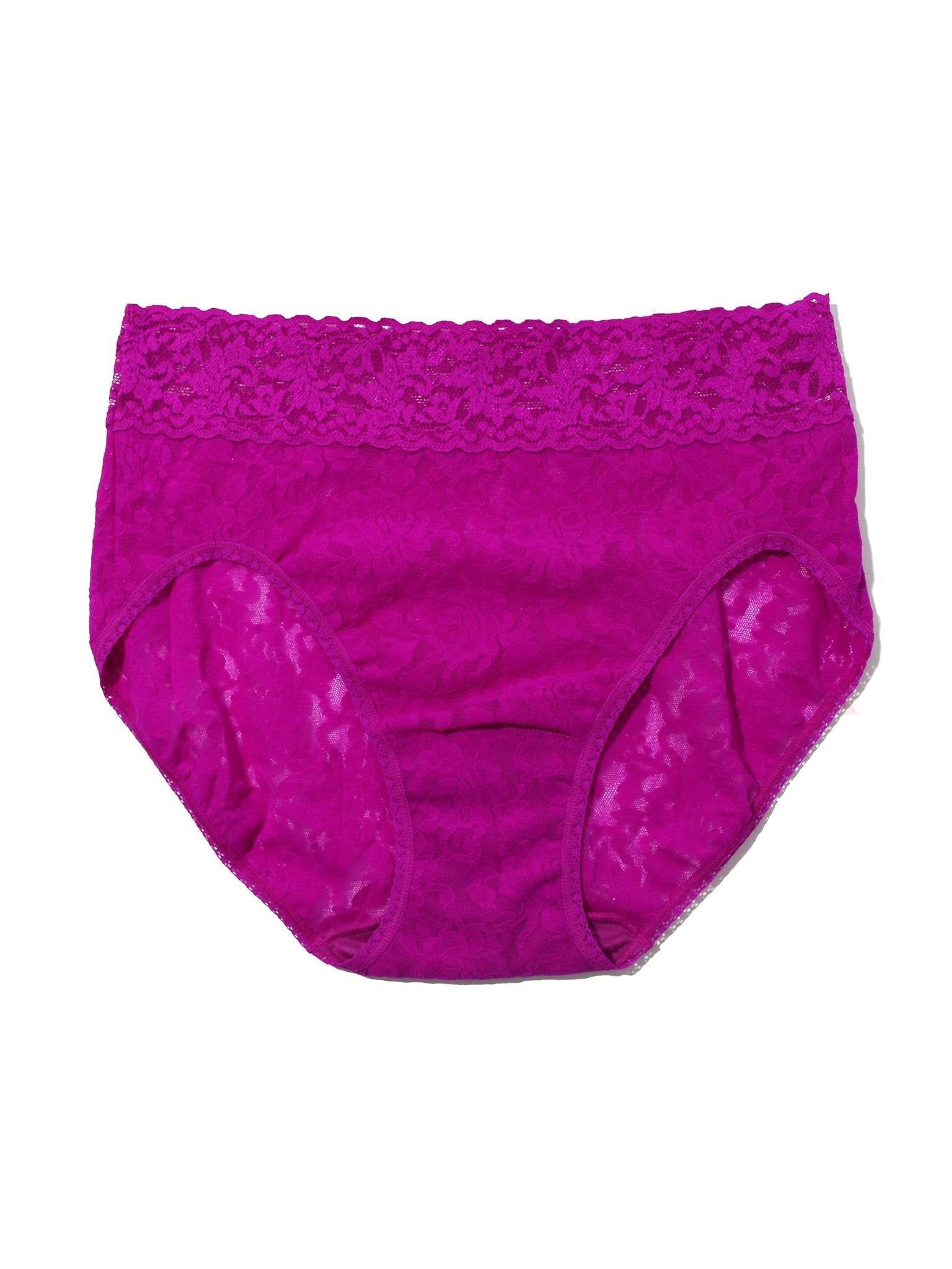 Signature Lace French Brief - Elegant Women's Underwear for Comfort & Style | Perfect for Daily Wear, Special Occasions & Bridal Lingerie